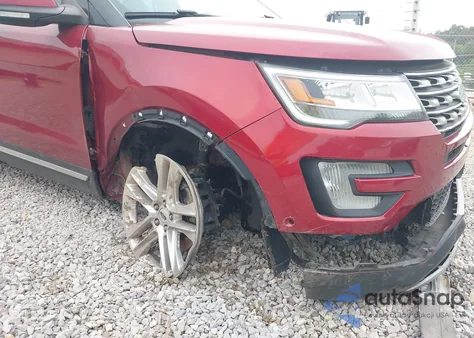 2017 Ford Explorer Limited from USA, damaged, VIN 1FM5K7F8XHGC17754